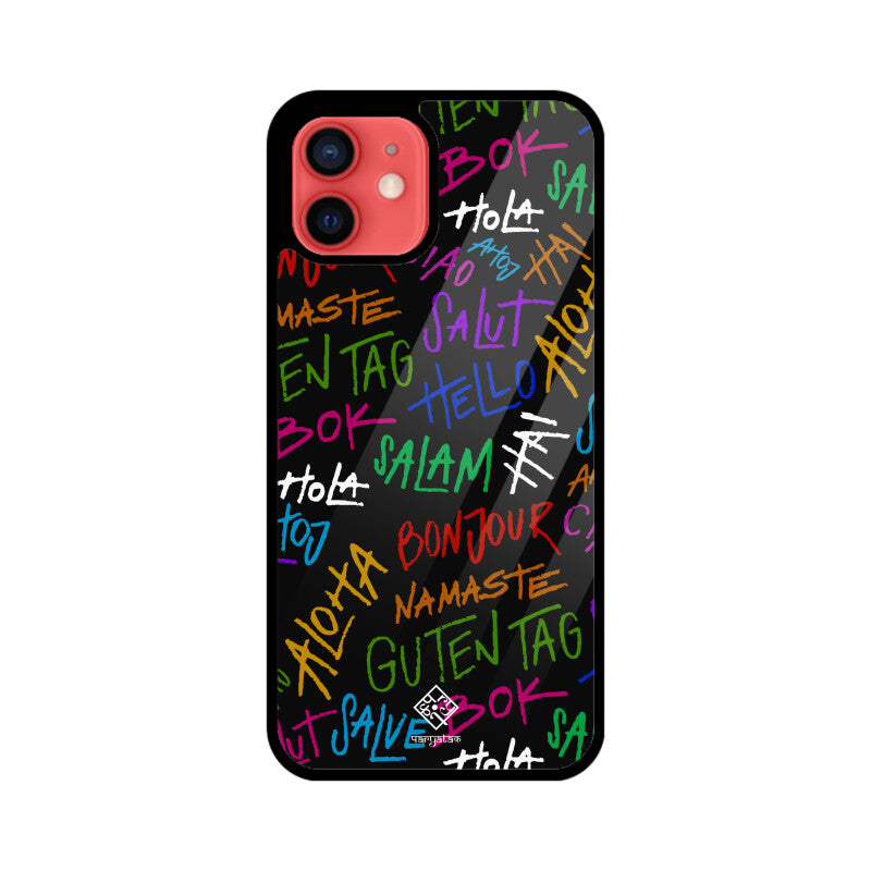 Global Greetings Dark iPhone Case