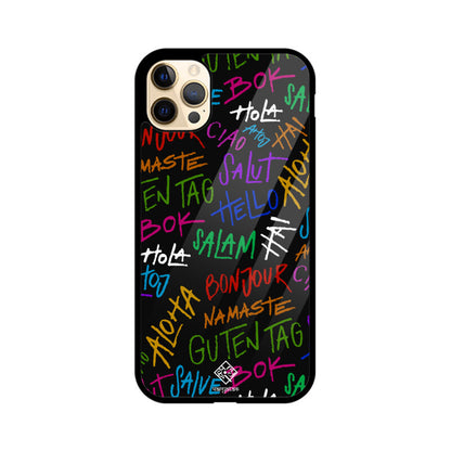 Global Greetings Dark iPhone Case