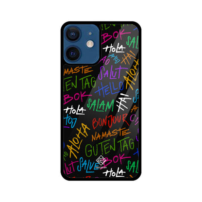 Global Greetings Dark iPhone Case