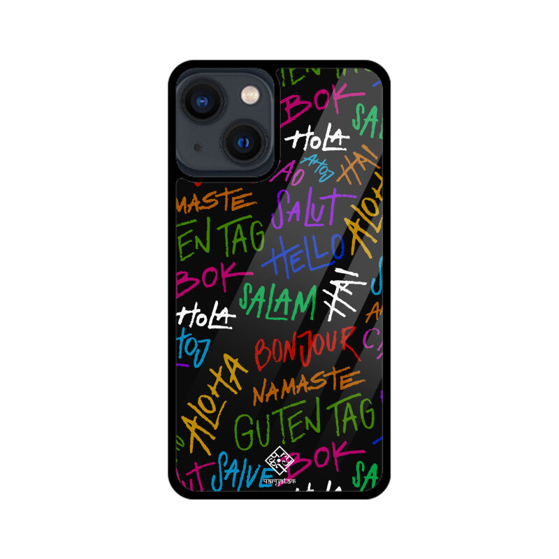 Global Greetings Dark iPhone Case