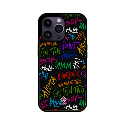 Global Greetings Dark iPhone Case