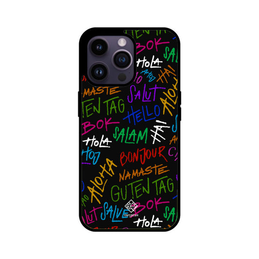 Global Greetings Dark iPhone Case