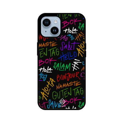 Global Greetings Dark iPhone Case