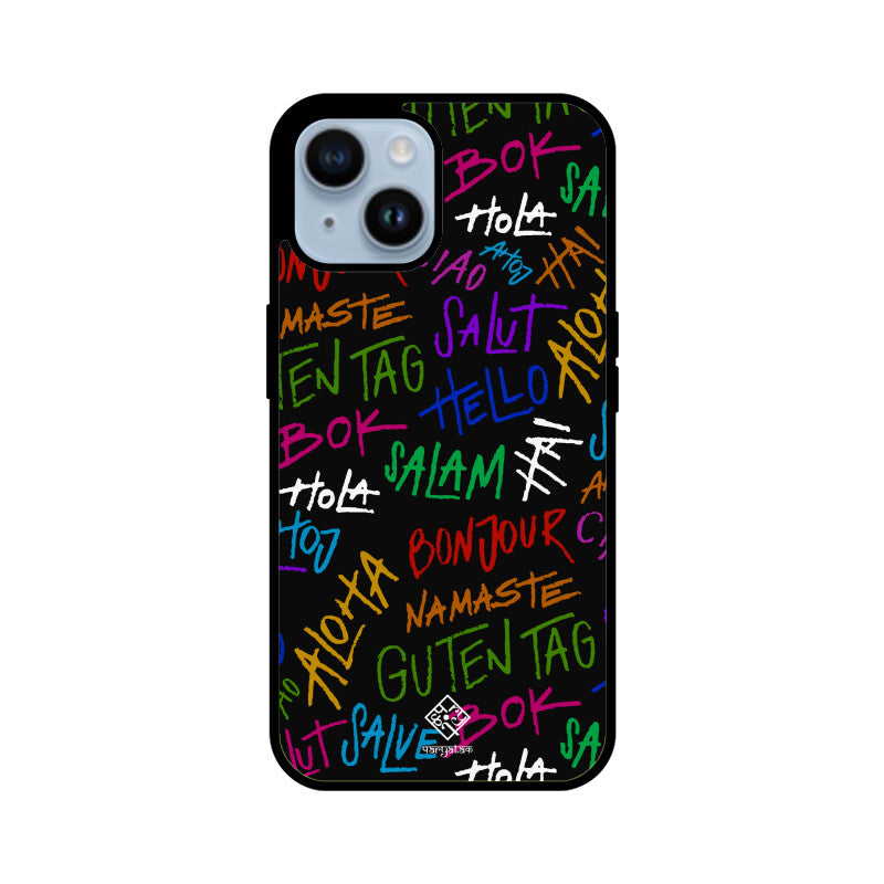 Global Greetings Dark iPhone Case