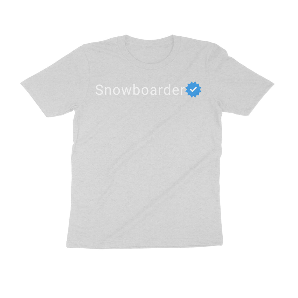 Verified Snowboarder - Men's T-shirt
