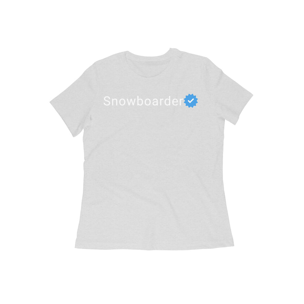 Verified Snowboarder - Women's T-shirt