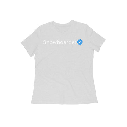 Verified Snowboarder Women's T-shirt