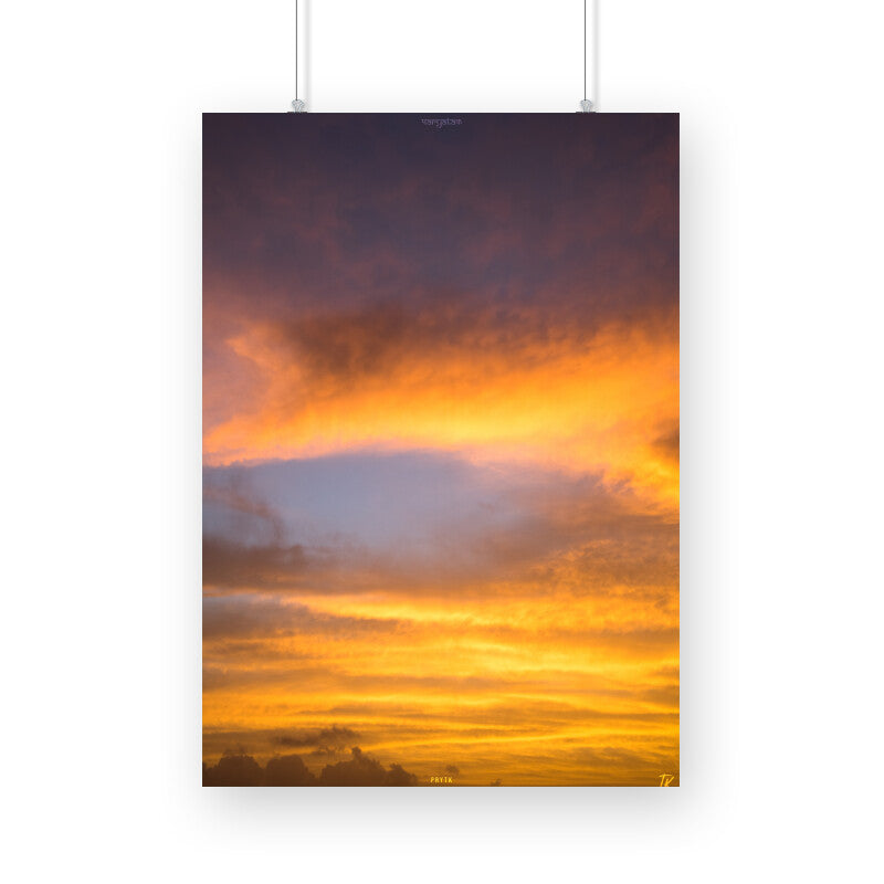 Sunset Radiance Photo Poster