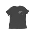 Maharashtra GeoLingo // White Print T-shirt for Women