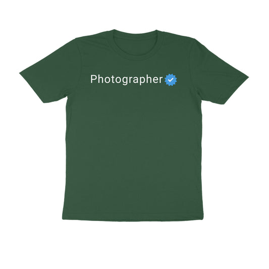 Verified Photographer Men's T-shirt