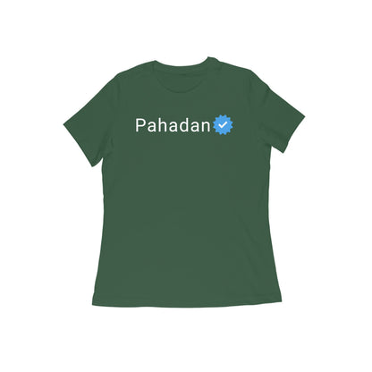 Verified Pahadan Women's T-shirt