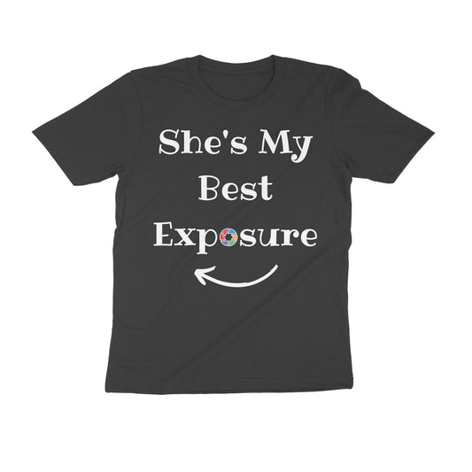 She is My Best Exposure Men's T-shirt