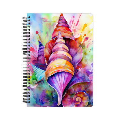 Rainbow Seashells Notebook