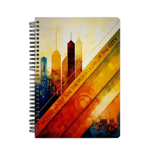 Skyscraper Mountains Notebook