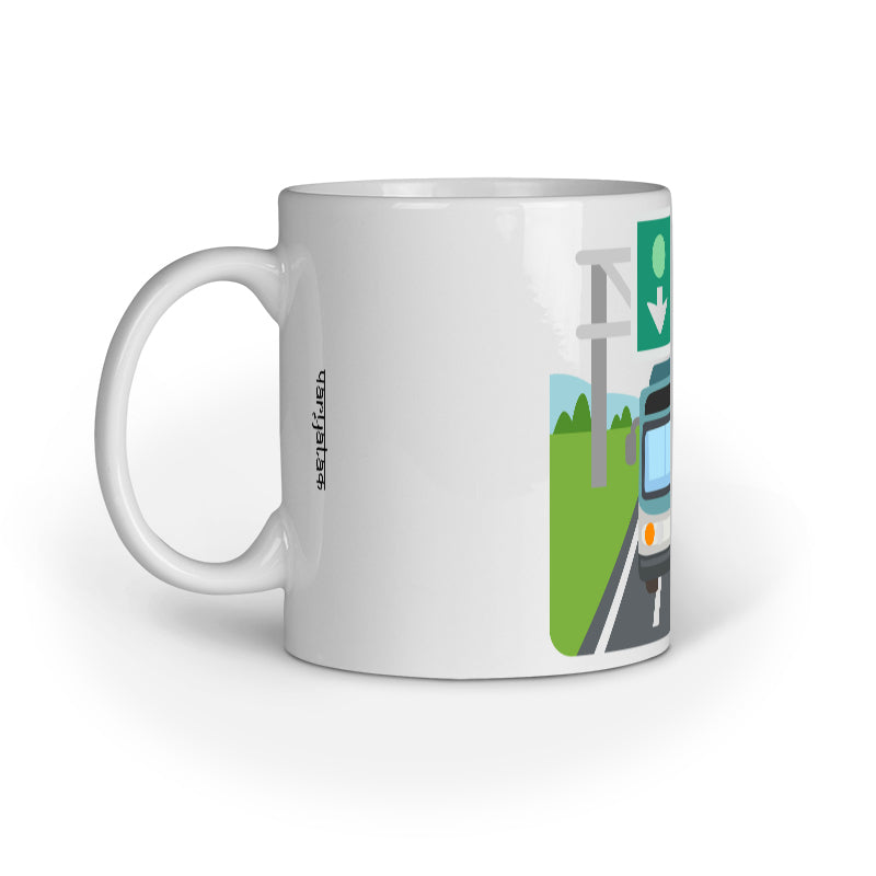 Vanlife Emoji Mug