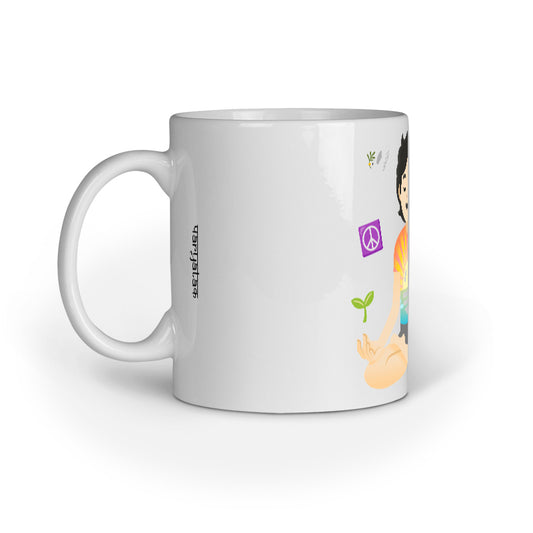 Peaceful Emoji Mug