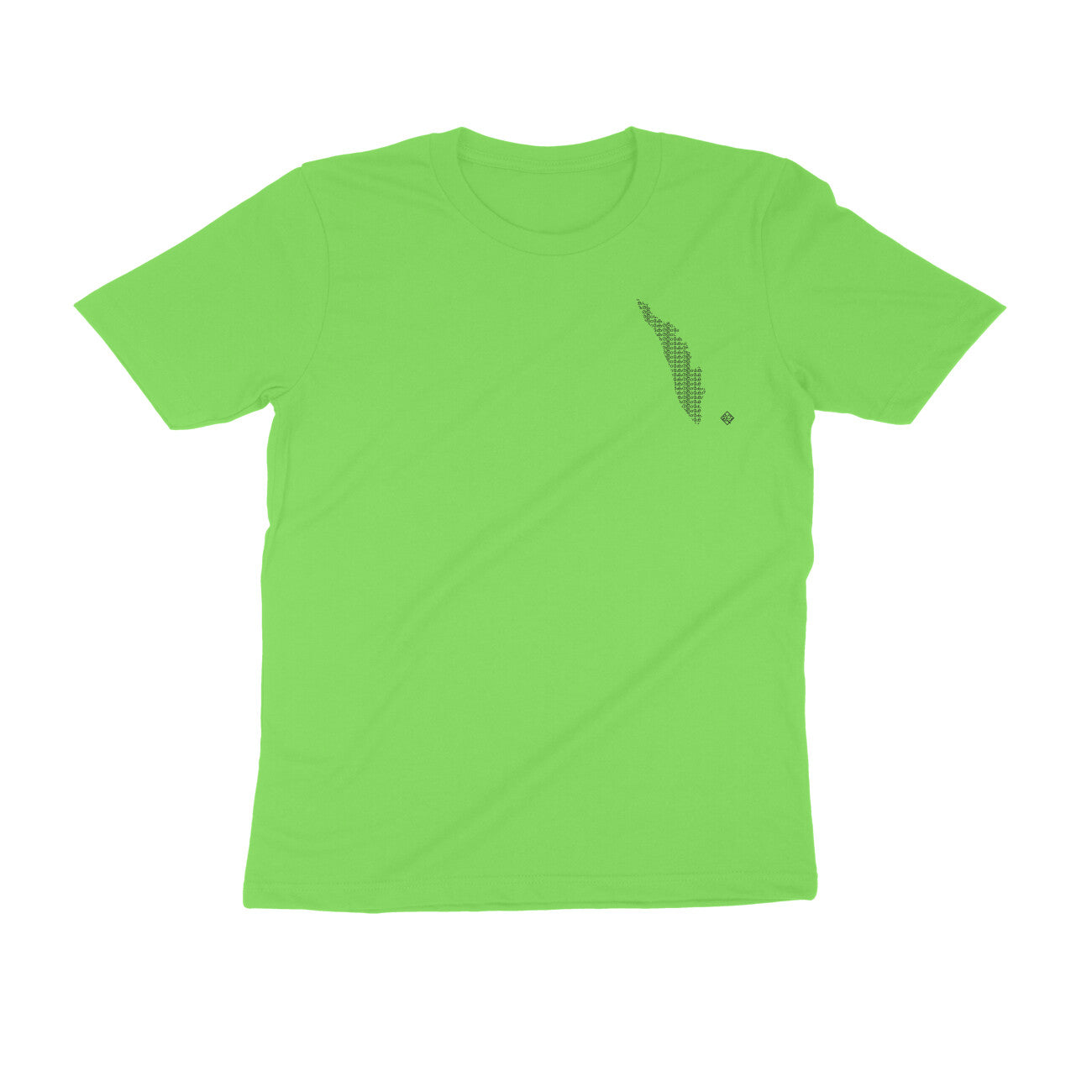 Kerala GeoLingo // Black Print T-shirt for Men