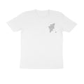 Tamil Nadu GeoLingo // Black Print T-shirt for Men