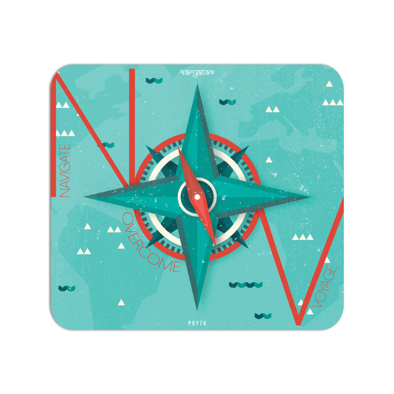 Navigate Overcome Voyage Mousepad