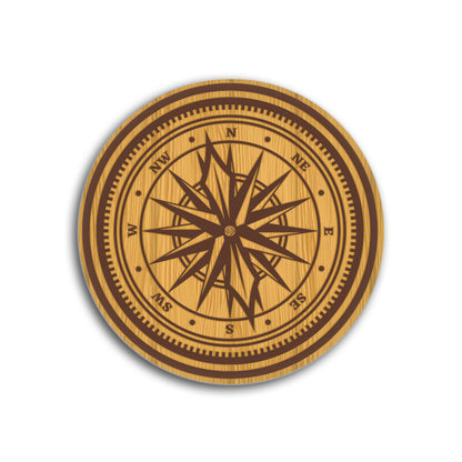 Compass Coaster Pack of 12