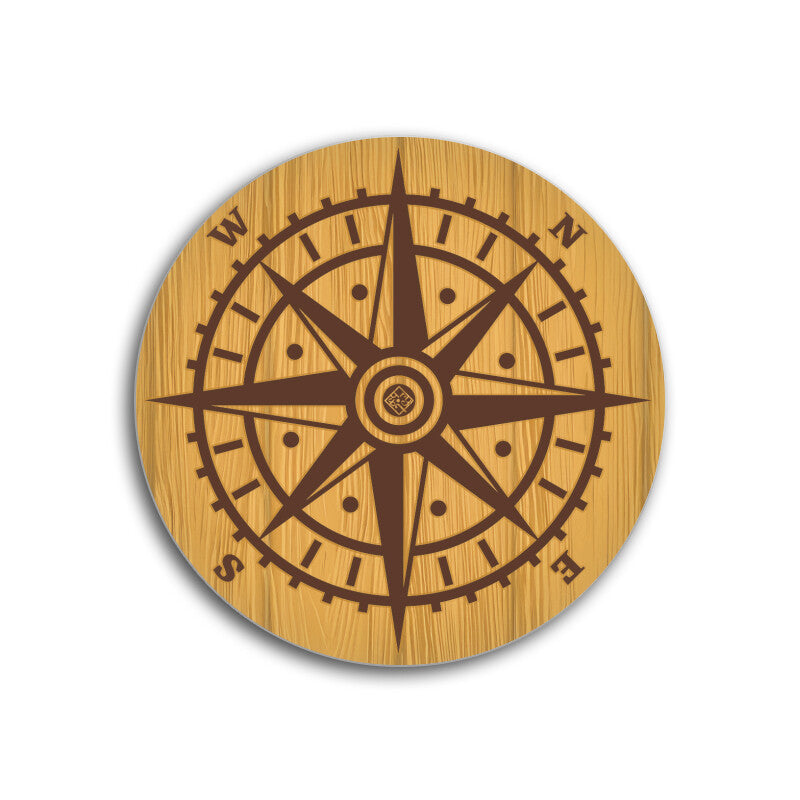 Compass Coaster Pack of 12