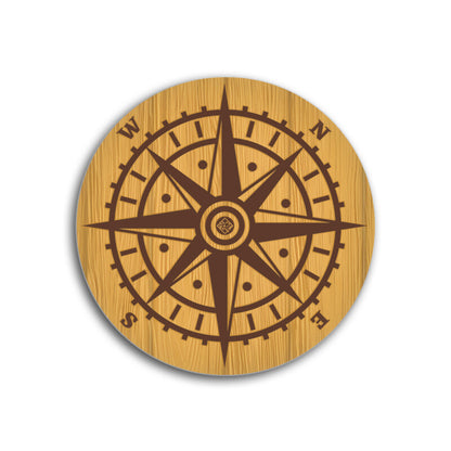 Compass Coaster Pack of 12