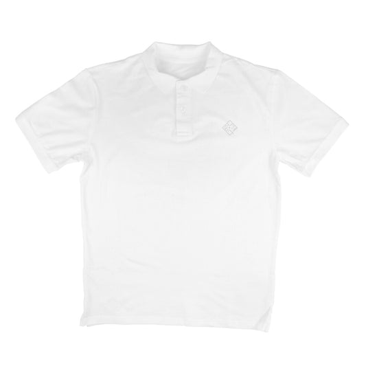 PRYTK Solid White // Polo