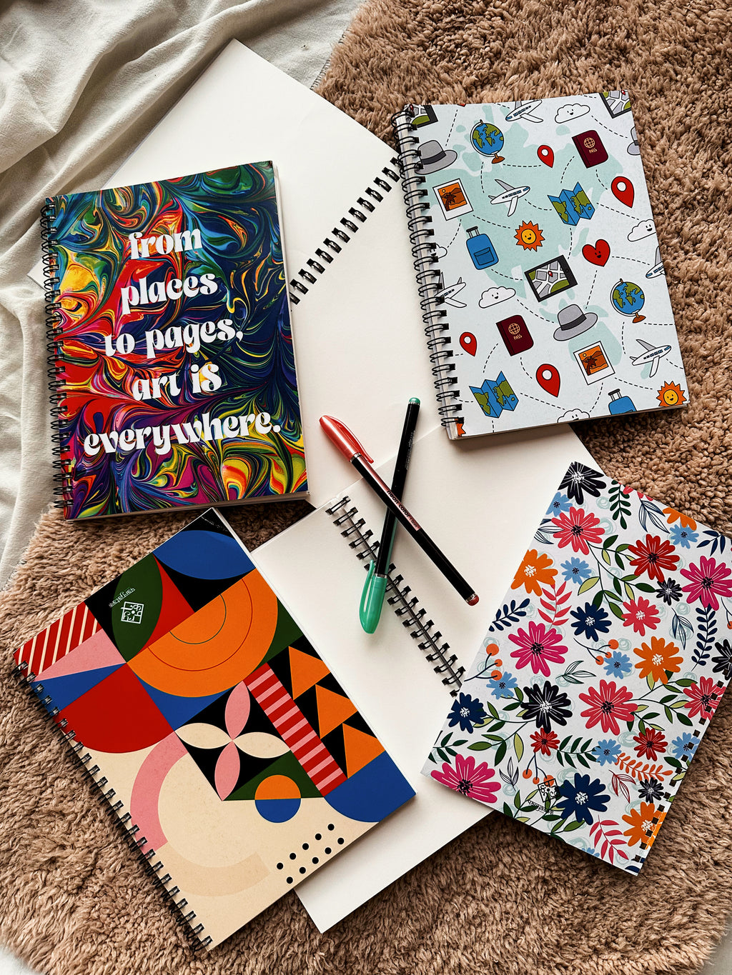 Confuzzled Reader's Notebooks - Pack of 5