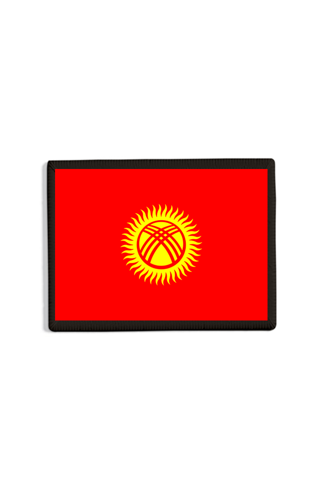 Kyrgyzstan Flag Patch