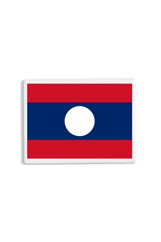 Laos Flag Patch