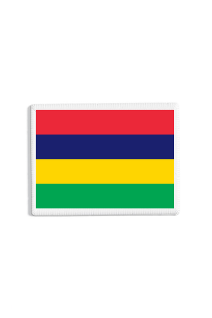 Mauritius Rodrigues Port Louis Flaggen-Patch – Aufnäher / Aufbügler, 40x25 Mm – Hochwertig Gestickt Mit Bügelbeschichtung Mauritius Rodrigues Port Louis Flaggen-Patch – Aufnäher / Aufbügler, 40x25 Mm – Hochwertig Gestickt Mit Bügelbeschichtung