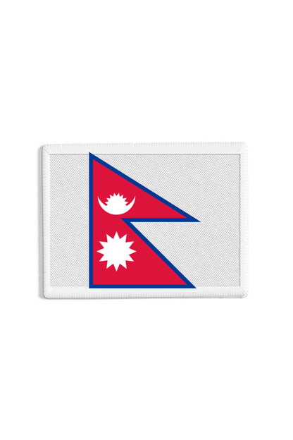 Nepal Flag Patch