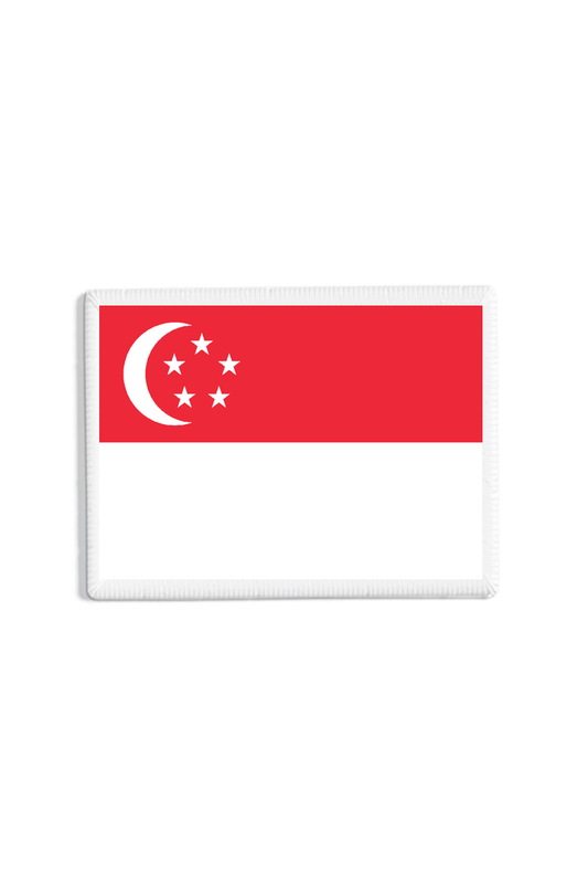 Singapore Flag Patch