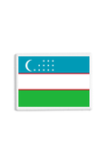 Uzbekistan Flag Patch