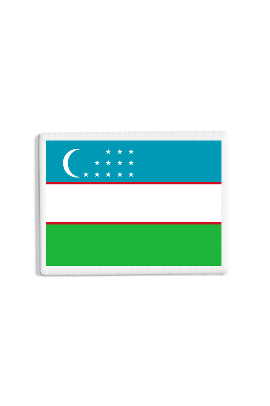 Uzbekistan Flag Patch